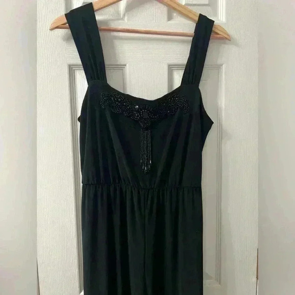 New Direction Black Romper Women’s Size Large - Picture 2 of 5